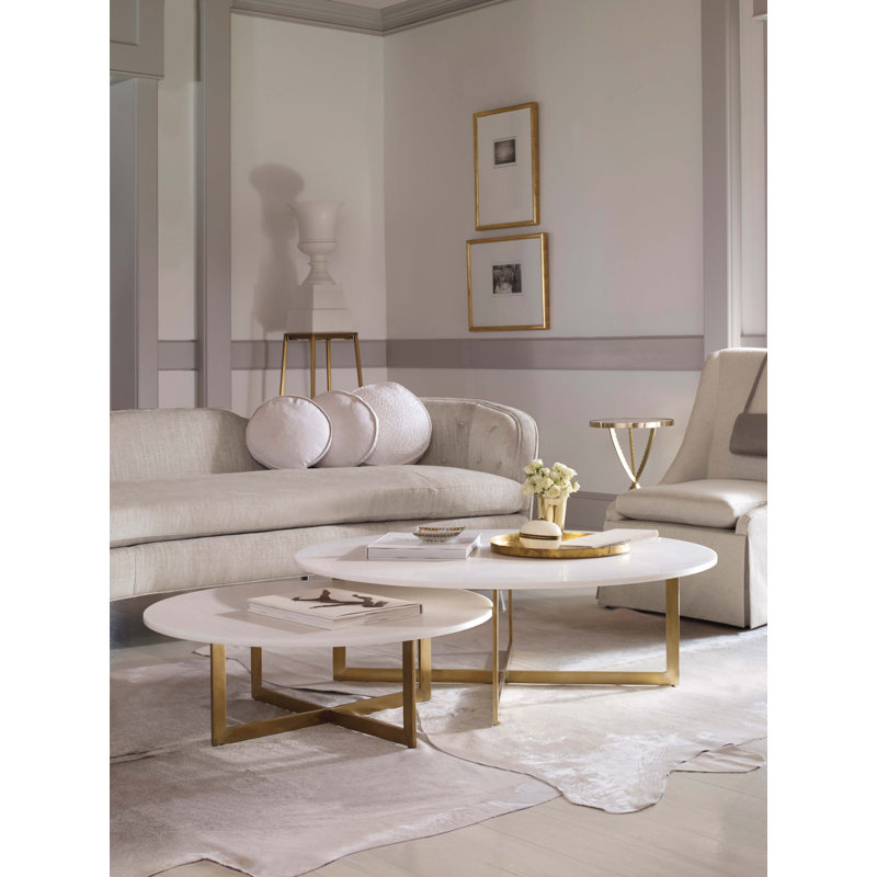 Windsor Smith Stone Cocktail Table, 16" H x 48" Lx 48" W