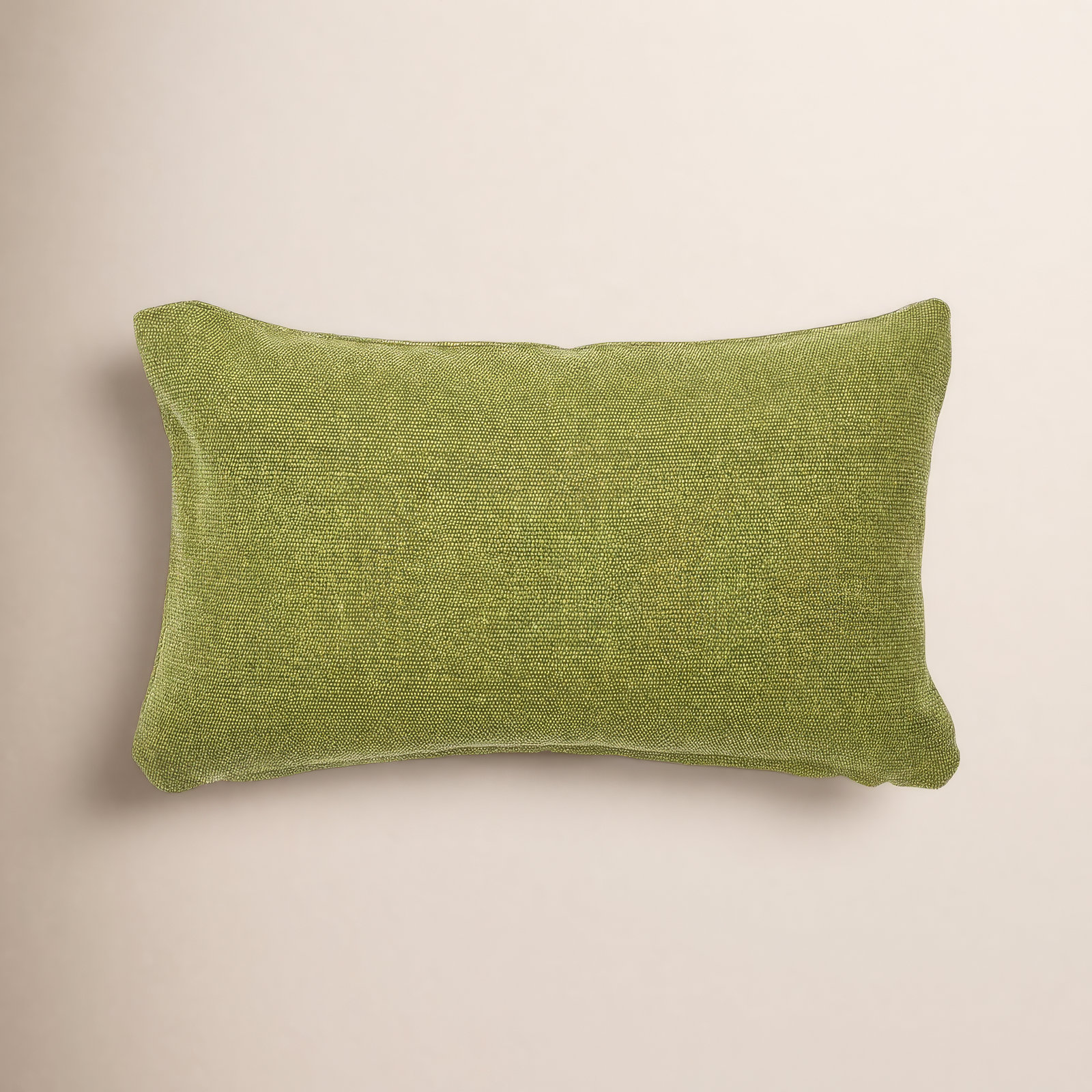 Almerton Cotton Lumbar Throw Pillow, Green, Pillow Cover Only - No Insert