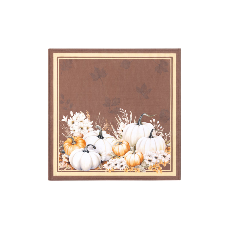 Serviette d'automne Chaskel Wheatland Harvest, 17 po x 17 po