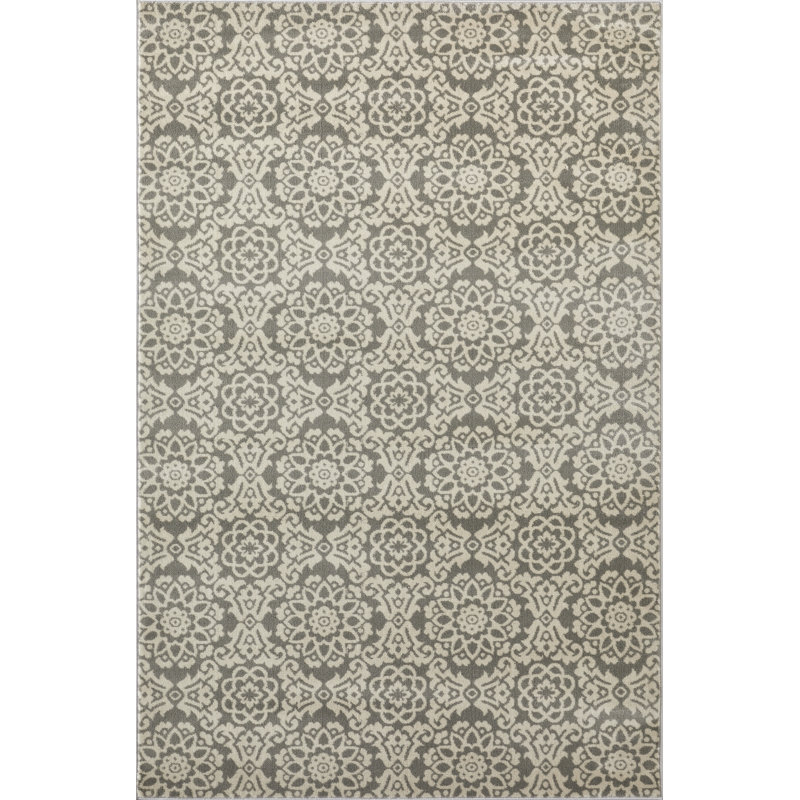 Acyee Floral Indoor Rug, Rectangle 5' x 8'