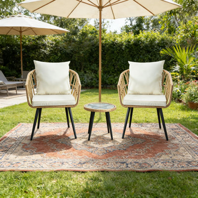 3 Piece Seating Group with Cushion 