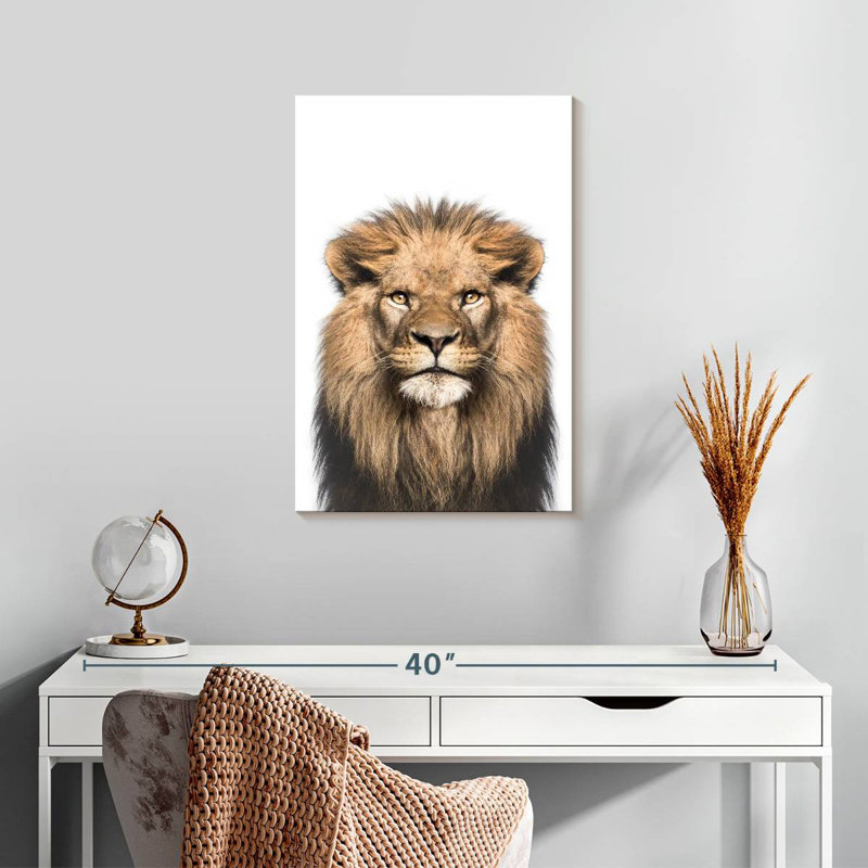 Noble lion Brampt, H 24 po x l 16 po