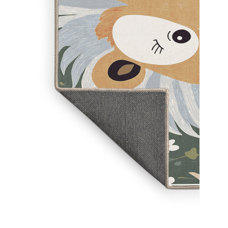 Tapis pour enfants East Urban Home, Rectangulaire 2 pi x 3 pi