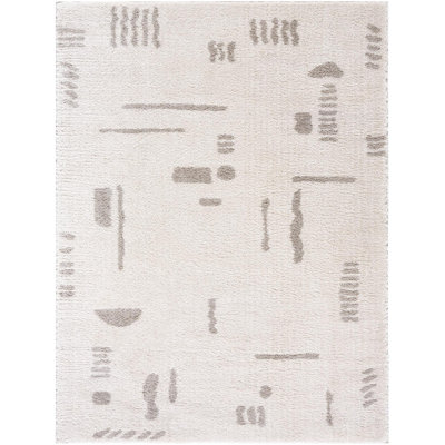 Zuhur Washable Abstract Indoor Rug