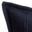 Indigo Stripe Self-Flange Knife Edge Accent Pillow