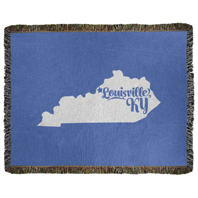 Jeté en coton tissé louisville kentucky