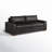 Jonie 91" Genuine Leather Sleeper Sofa-1737887750