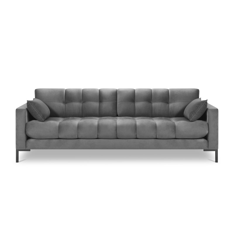Adoraim 4 Seater Sofa, Black, Light Grey