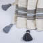 Geometric Cotton Hand Woven Throw Blanket