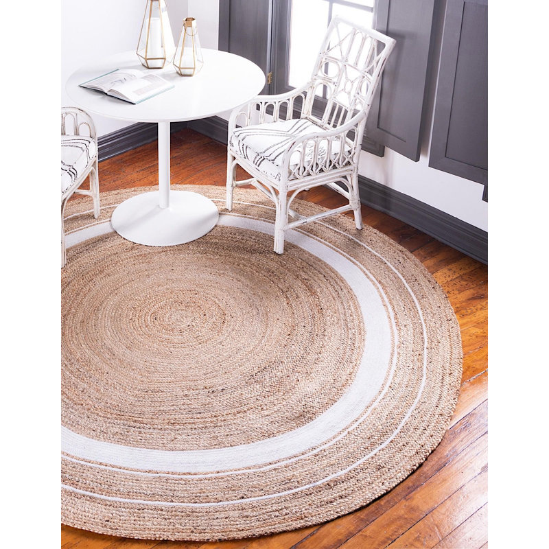 Ayako Cotton Indoor Rug, Round 3'3"