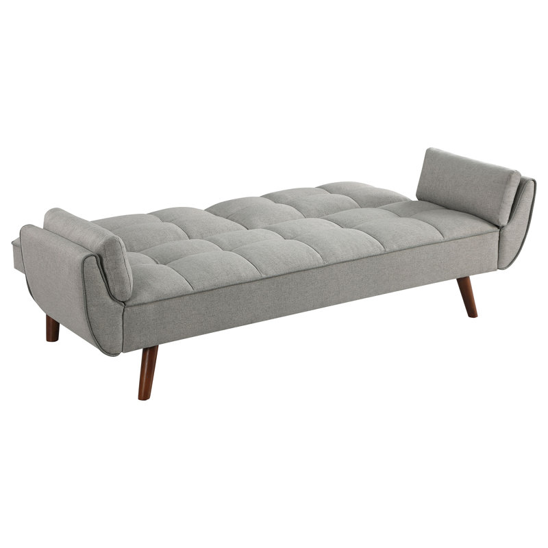Full / Double 83.5'' Upholstered Sleeper, Gray