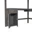 Lit mezzanine multifonctionnel avec bureau en U, tiroirs abondants et tablettes de rangement spacieuses pour un espace de vie et de travail optimal-306953510-306953563