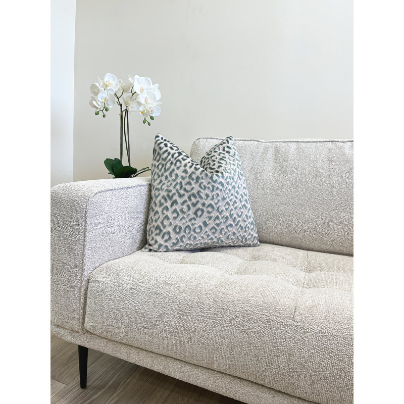 Housse de coussin en velours, 20 po x 20 po, Mousse