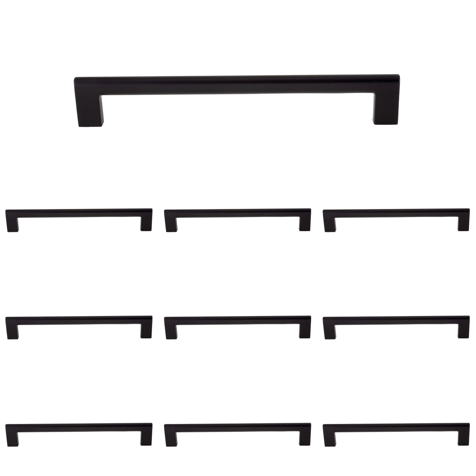Vail Bar Pull, Matte Black, 8"