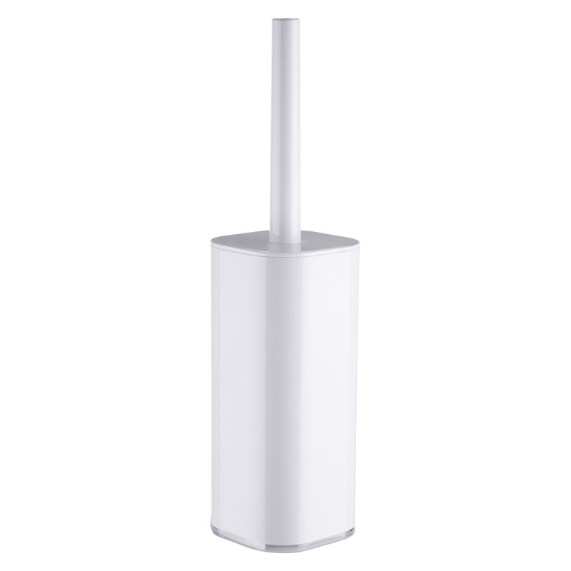 Fontenot Free-Standing Toilet Brush and Holder, White