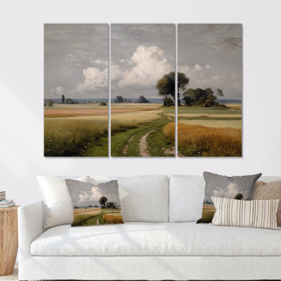 Summer Day In The English Countryside  - Countryside Wall Décor Set