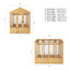 Mercia Premium Woodsman Wooden Styrene Greenhouse -109473702