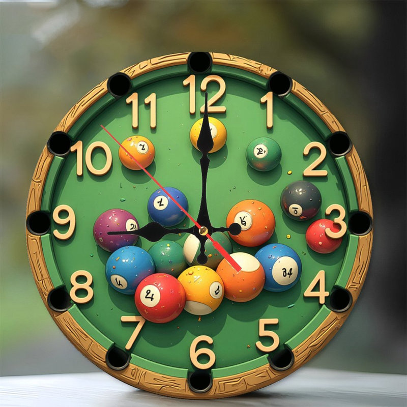 Ensemble de boules de billard colorées pour le plaisir du billard