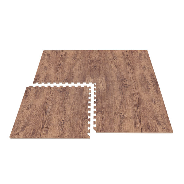 12 Pieces Foam Mat Floor Tiles, Interlocking EVA Foam Padding Soft Flooring  for Exercising, Yoga, Camping, Kids, Playroom