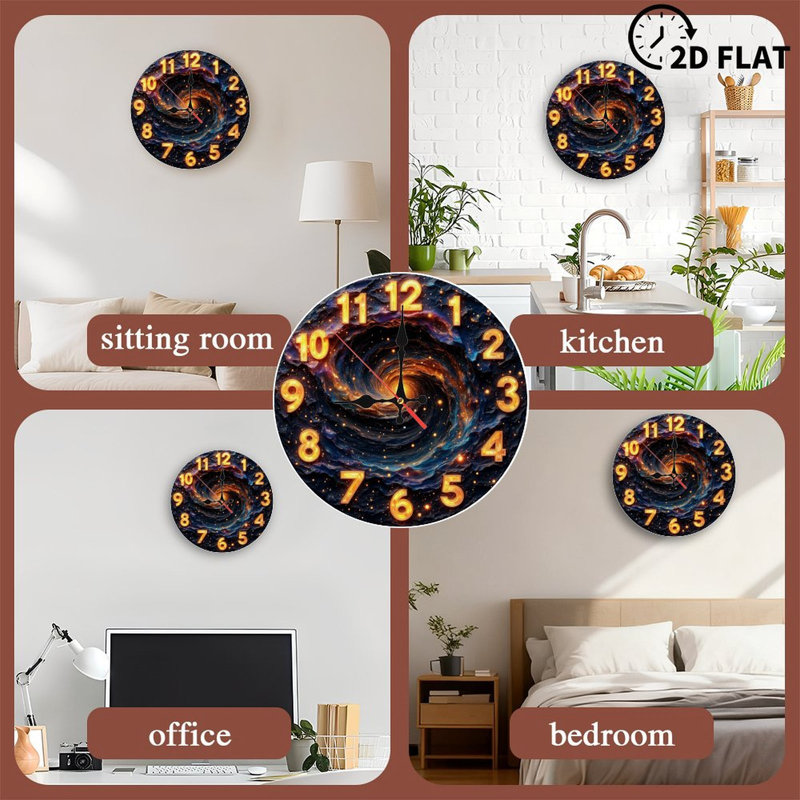 horloge cosmique galaxie