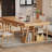 Burlywood Rectangular Solid Wood desks-107962435