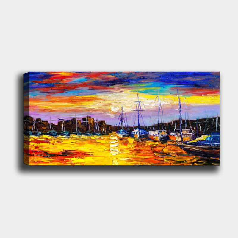 Peinture sur toile tendue