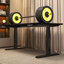 Bureau debout noir en cuir-163914689