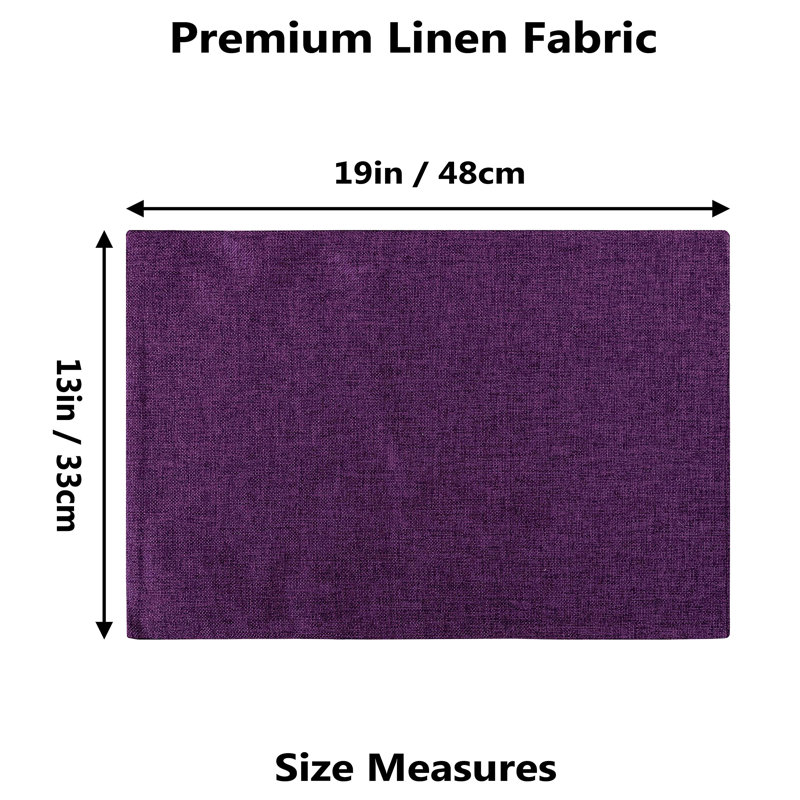Polyester Placemat, Purple