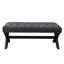 Banc rembourré en lin 45 po Lovell-833021270