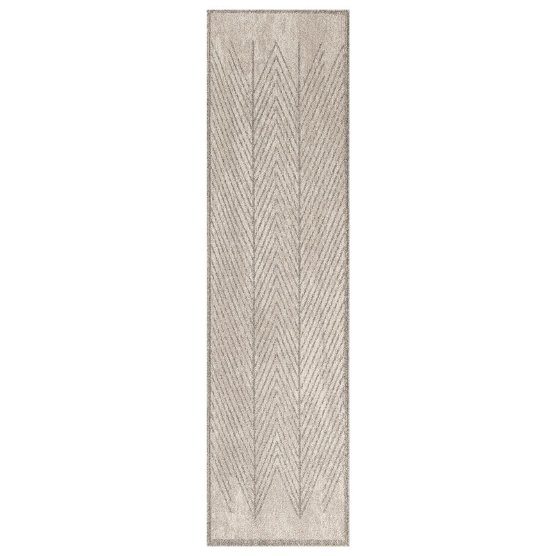 Geometric Indoor Rug, Runner 2'2.5" x 7'11"