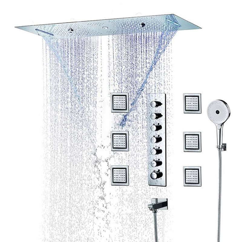 Thermostatic All-In-One Kit with Rough in-Valve