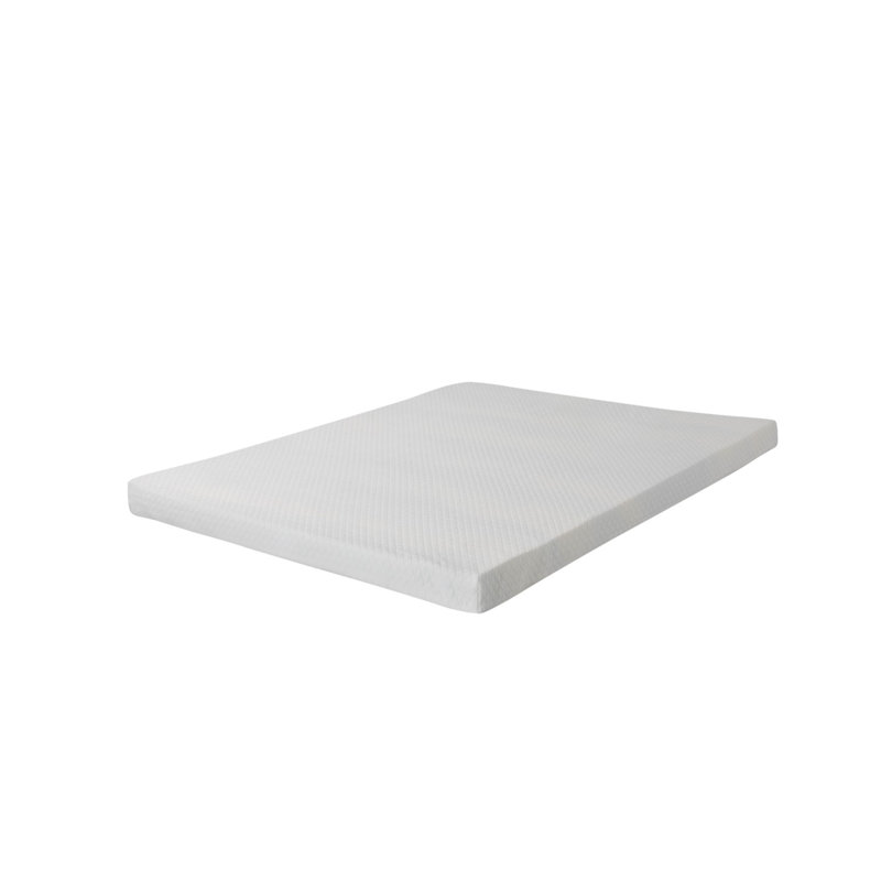 King Medium Gel AeroFusion Memory Foam 4 in. Bed-in-a-Box Mattress Topper, King, 4"