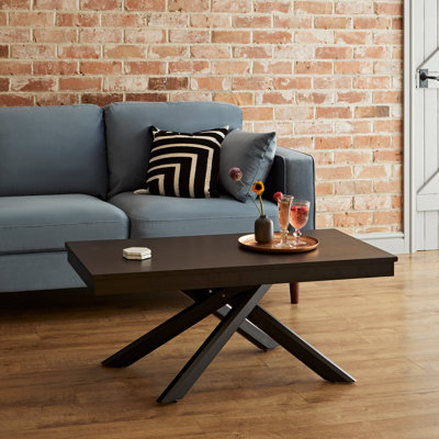 Brianney Cross Legs Coffee Table