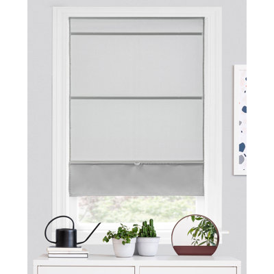 Semi Sheer Roman Shade