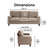 Serta Palisades 77" Sofa with Storage-230395093