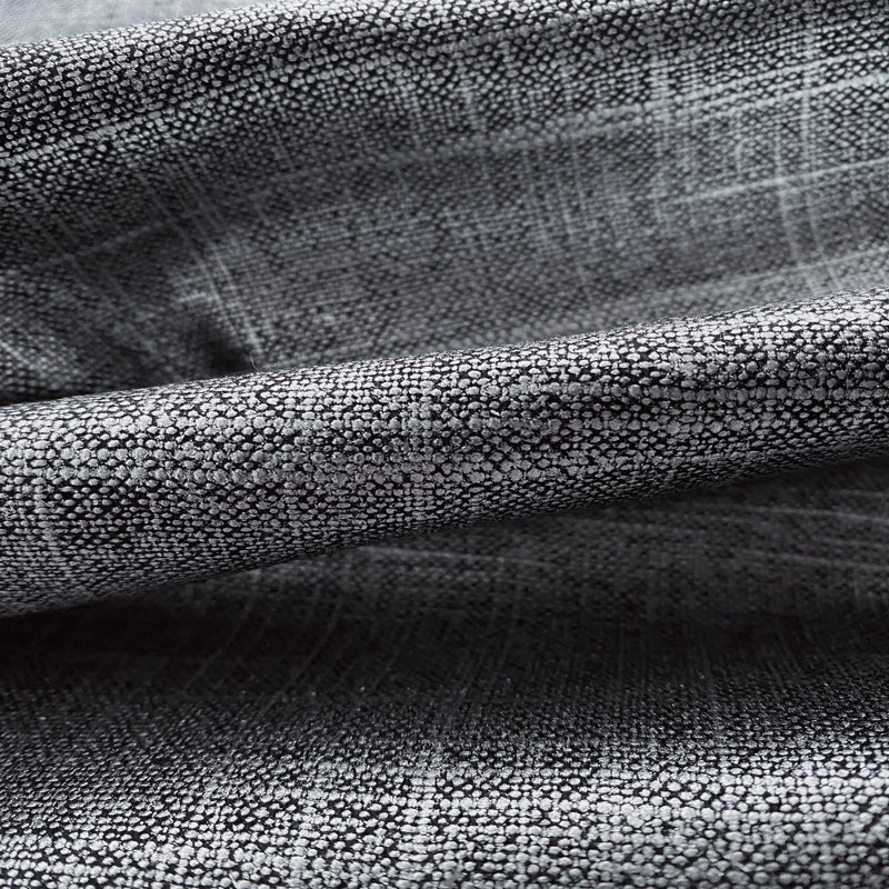 Tissu noir Percival Reflection