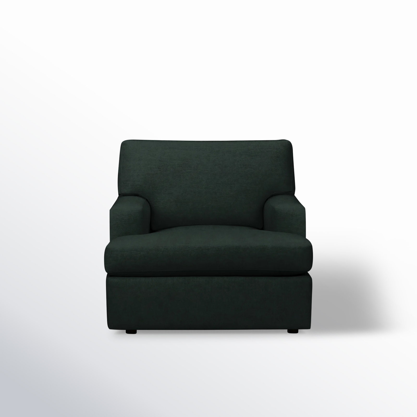 Cleo Upholstered Armchair, Bella Hunter Performance Velvet