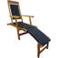 Narmada Outdoor Teak Chaise Lounge-595641221
