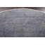 Tapis oriental gris Chobi Peshawar à teinture végétale noué à la main 10 pi 1 po