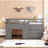Wren  Wood Daybed Frame With Fence, Rustic Style, Solid Pine-183050141