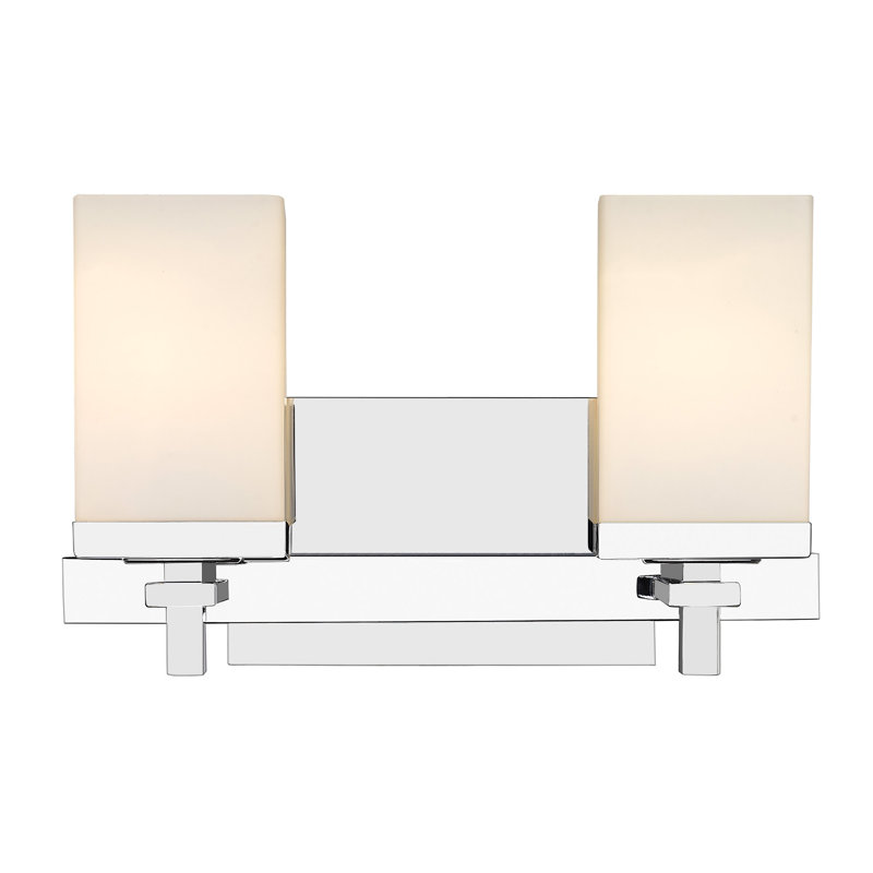 Azamat 3 - Light Dimmable Vanity Light, Chrome, 2 lights