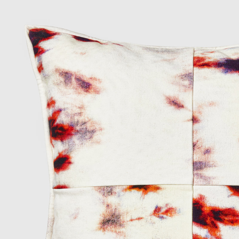 Cotton Reversible Throw Pillow