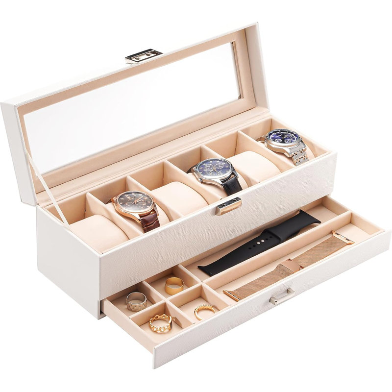 Watch Box +, White