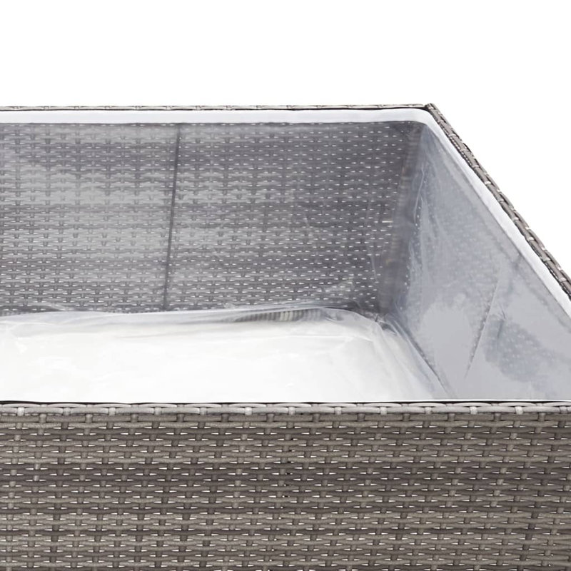 Alekxa Raised Garden Bed, Grey