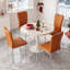Modern Faux Leather/PU/Suede/Velvet Upholstered Dining Chair Tufted High Back-162037823-162037798