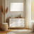 Incline Non-Beveled Wood Framed Wall Mirror-119688955-118340453