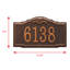 Gatewood Personalized Standard 1-Line Wall Address Plaque-809272618-809272611