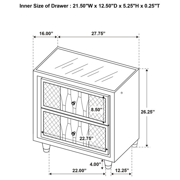 Dimensions du produit