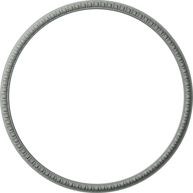 Ensemble d'anneaux de plafond Nexus, H 52 po x l 52 po x P 0,75 po, Paquet de 4 (forme un cercle complet)