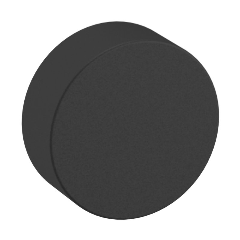 4404 Contemporary Knob, 1.25", Satin Black